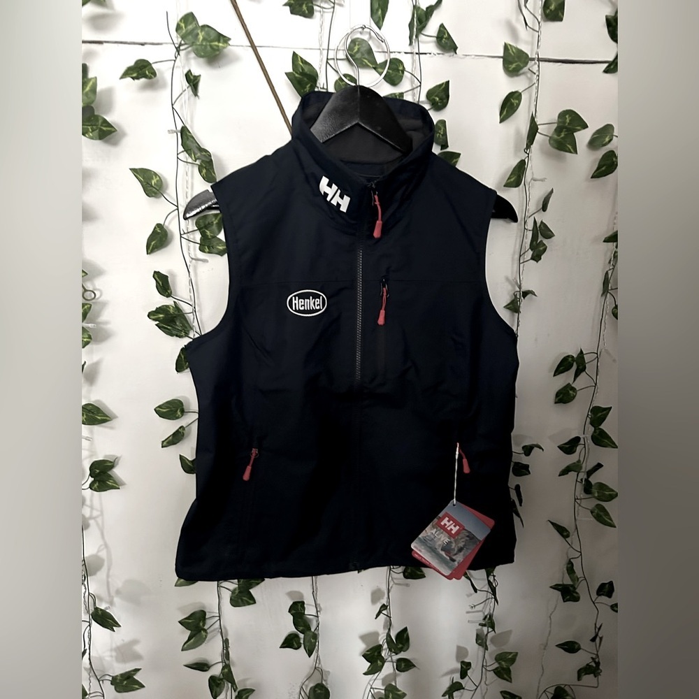 Helly Hansen Black Vest with Red Accents